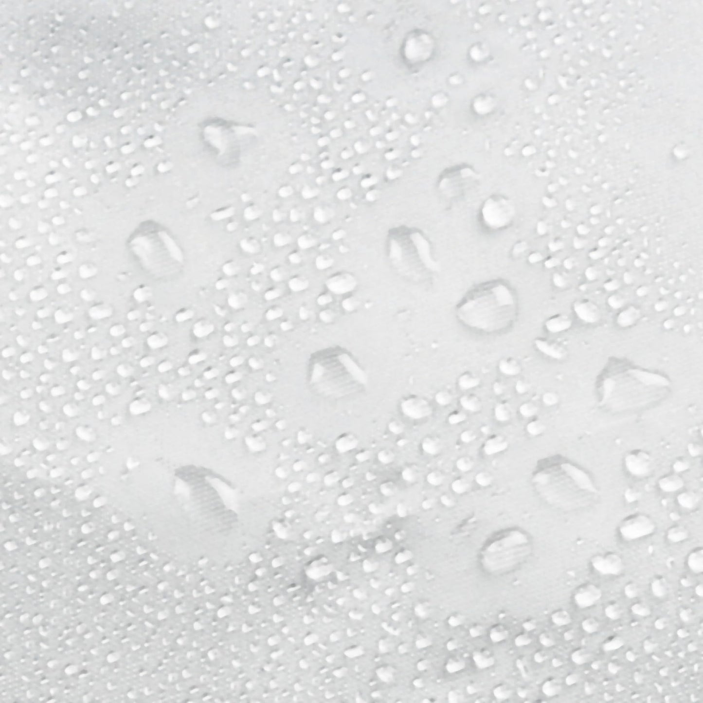 iDesign Shower Curtain with Magnetic Hem, Long Shower Curtain Made of Mould PEVA, Stylish and Water Repellent Shower Liner for Bathroom, Frost White