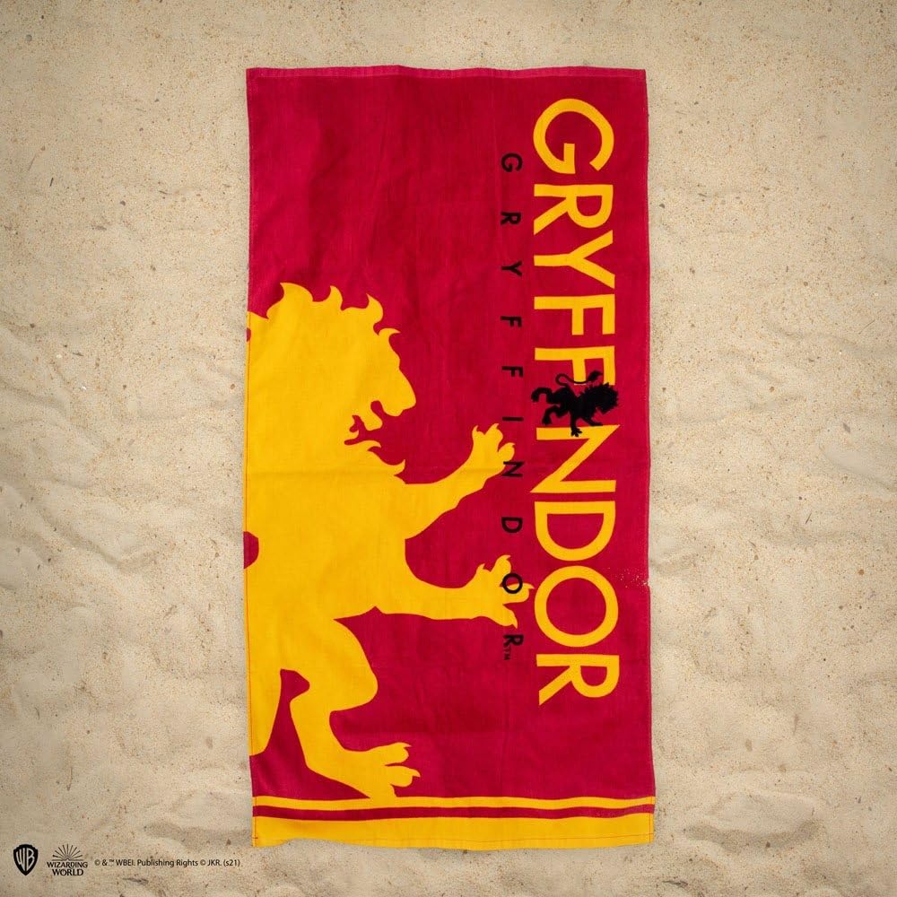 Cinereplicas Harry Potter - Beach Towel Gryffindor - Official License