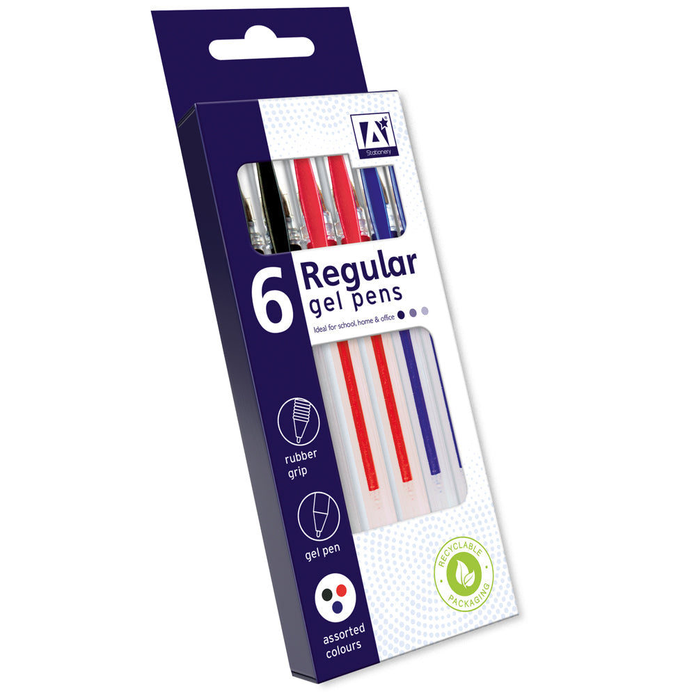 24 x 6 Regular Gel Pens