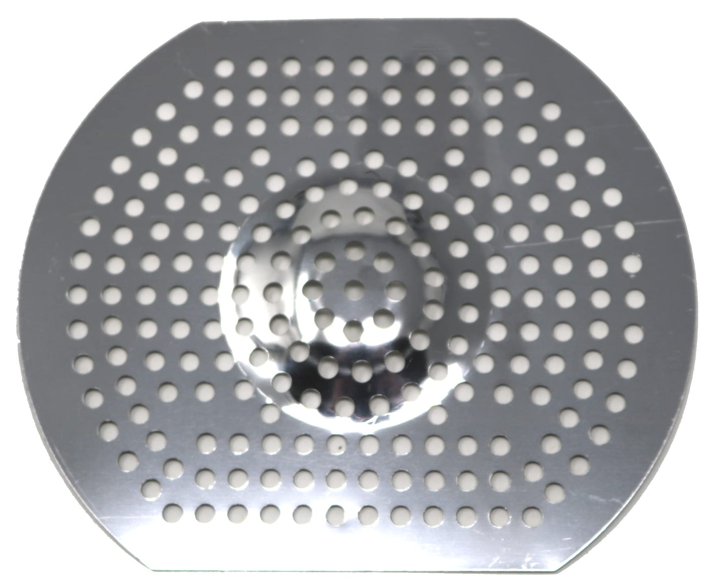 fiXte Large Stainless Steel Basin Sink Strainer Unblock Drains Food Wastage Hair Trap Kitchen Bathroom WC