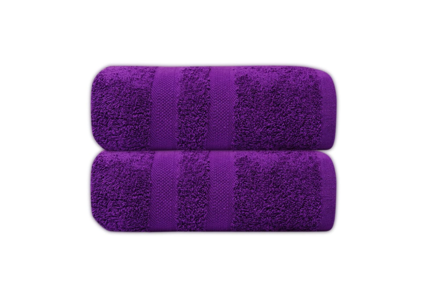 manucci EXTRA LARGE JUMBO BATH SHEETS 90 X 150CM 500GSM 100% EGYPTIAN COTTON TOWEL (purple, 2)