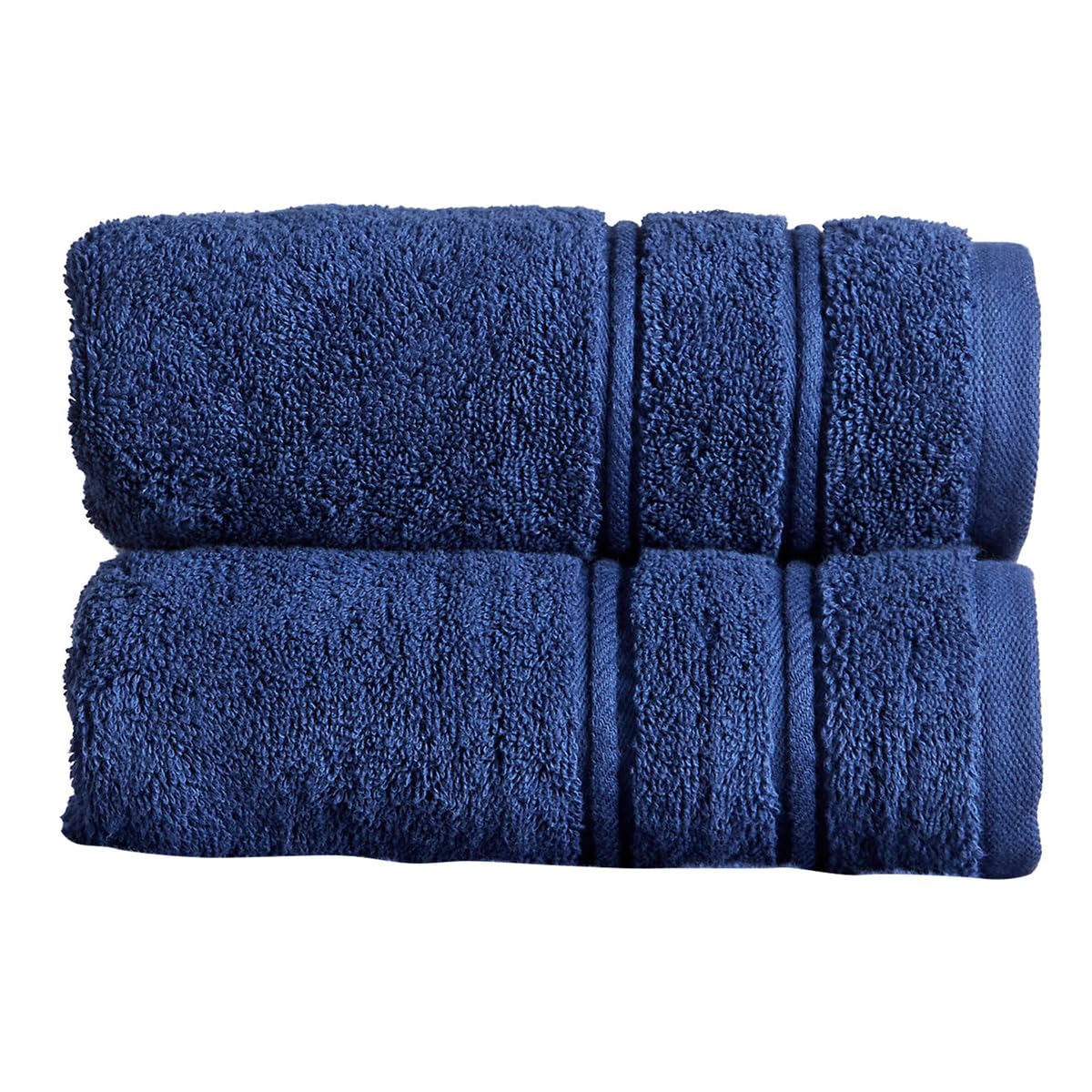 Christy Antalya Hand Towels | Set of 2 | 100% Turkish Cotton | 600GSM | Soft Plush Luxury Towel Set | 50cm x 90cm | Quick Dry | Jade Teal