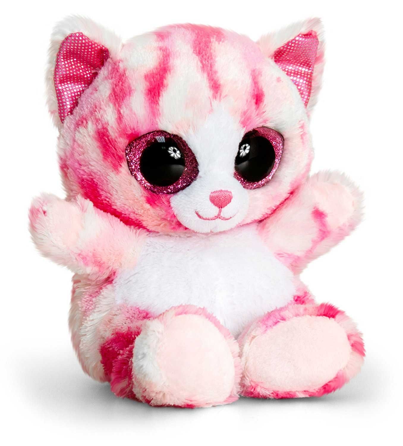 Keel Animotsu Pink Cat Soft Toy 25cm