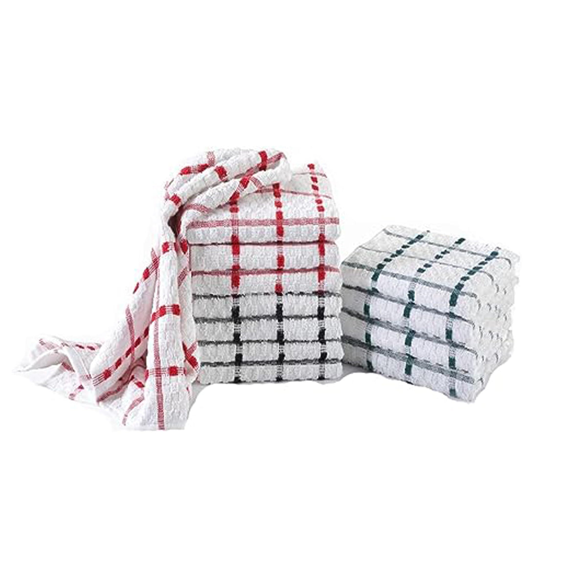 MAS International Kitchen Dish Jumbo Terry Tea Towel 100% Cotton Egyptian ? Hotel Quality Professional Catering Grade Wonderdry Soft Thick Cleaning