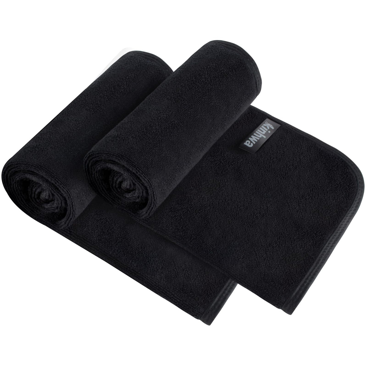 KinHwa Microfibre Soft Hand Towels for Bathroom Abosorbent Small Guest Towels Thick Face Towels 30cm x 50cm Fast Drying Washcloth for Bath, Spa, Gym