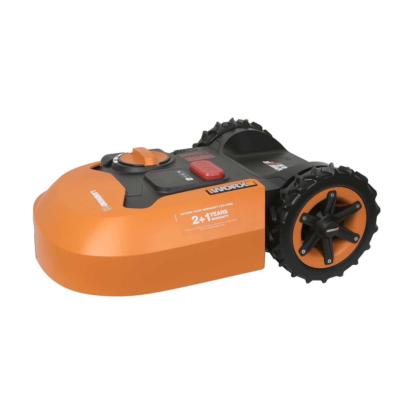 WORX WA0953 Landroid Wheels All-Terrain - for Soft Surface and Wet Lawn - Suitable for The Slope up to 22? or 40% - Easy Assembly - Not for Vision