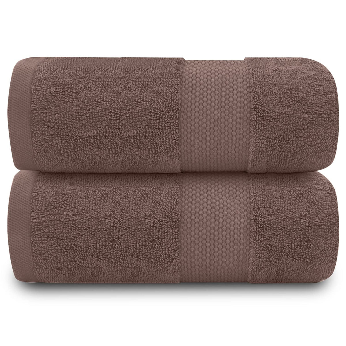 GC GAVENO CAVAILIA Fade Resistant Bathroom Set, 700 GSM Premium Quality Extra Absorbent 100% Cotton Towel, Egyptian, Camel, 2PK Bath Sheet