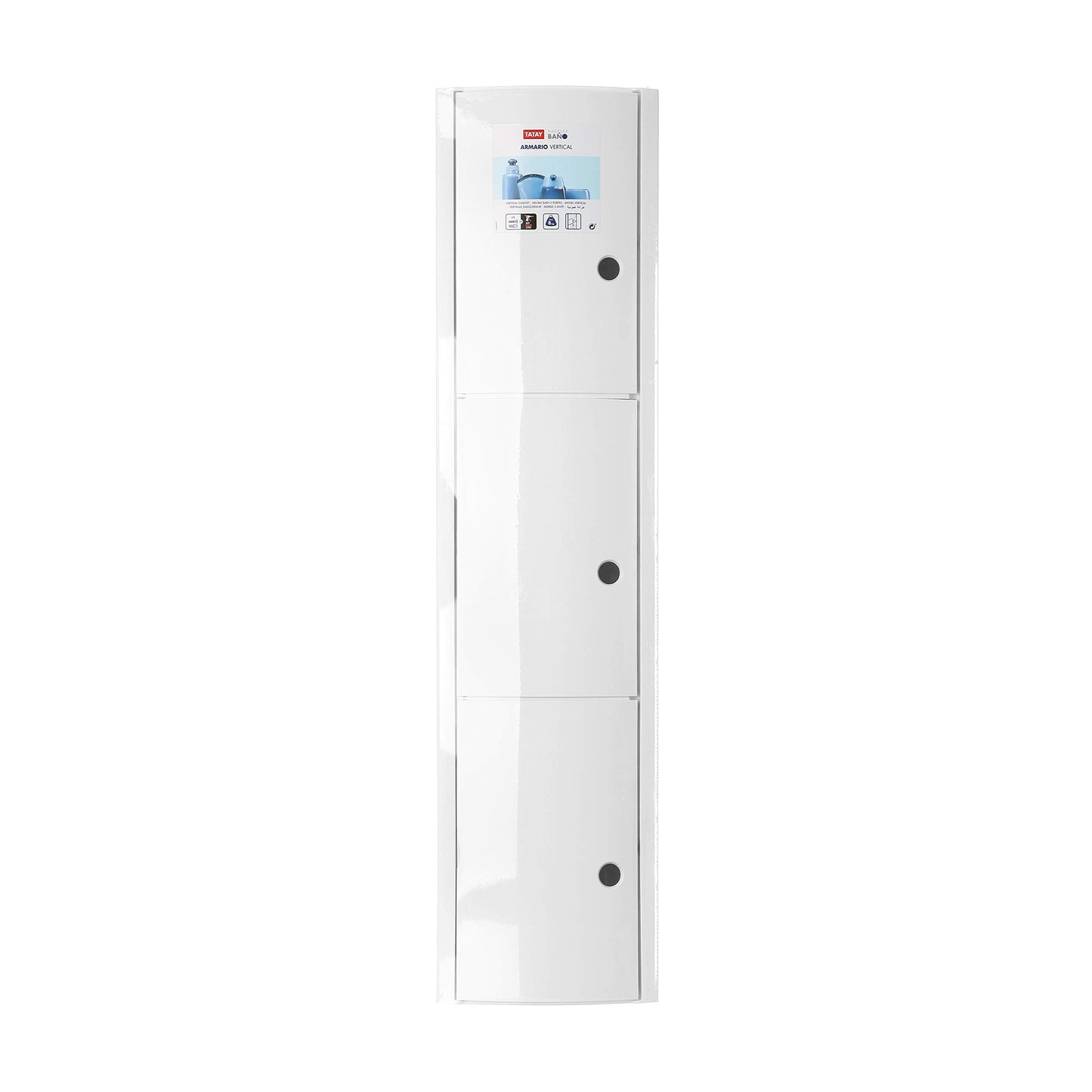 TATAY Horizontal Cabinet, Polypropylene, White, One Size