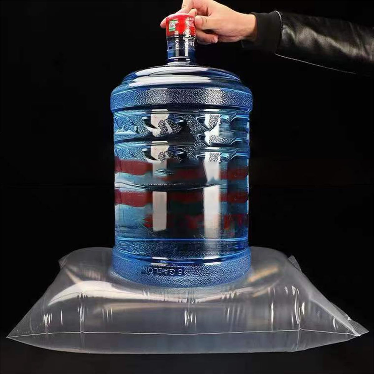 20 Large Zip Lock Bags, 40x60cm Reusable Clear Plastic Storage Bags for Clothes, Travel, Kitchen, Waterproof Sealable Bags for Home, School, Hospital