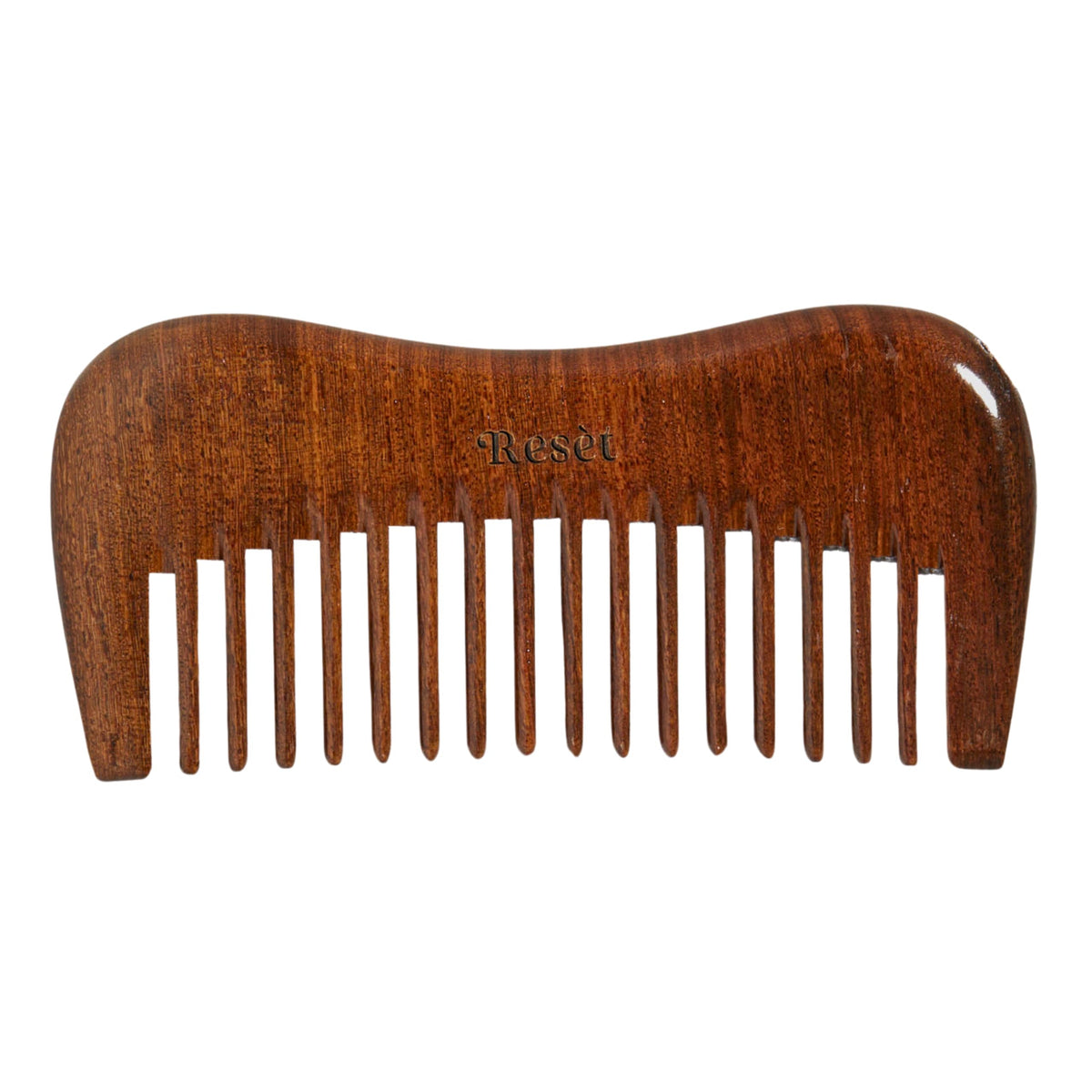 Res?t 100% Natural Handmade Sandalwood Comb | Soft Wide Tooth Wooden Comb for Wet and Dry Hair | Eco-Friendly Anti-Static for Massage | Wooden Hair