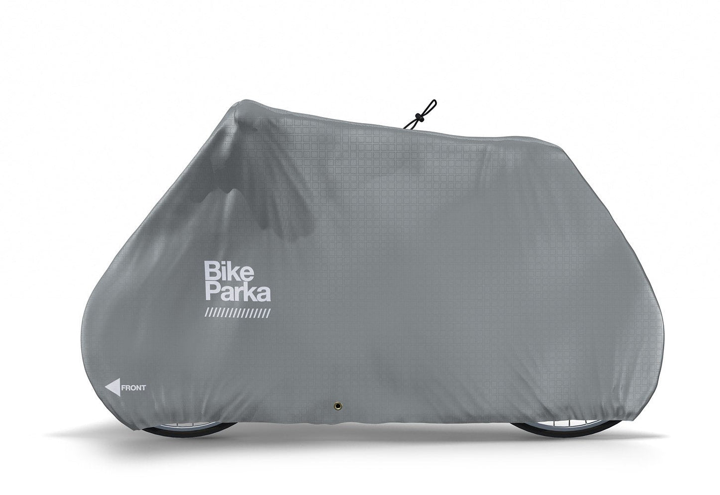 BikeParka STASH Waterproof Bicycle Cover - PAVEMENT Grey
