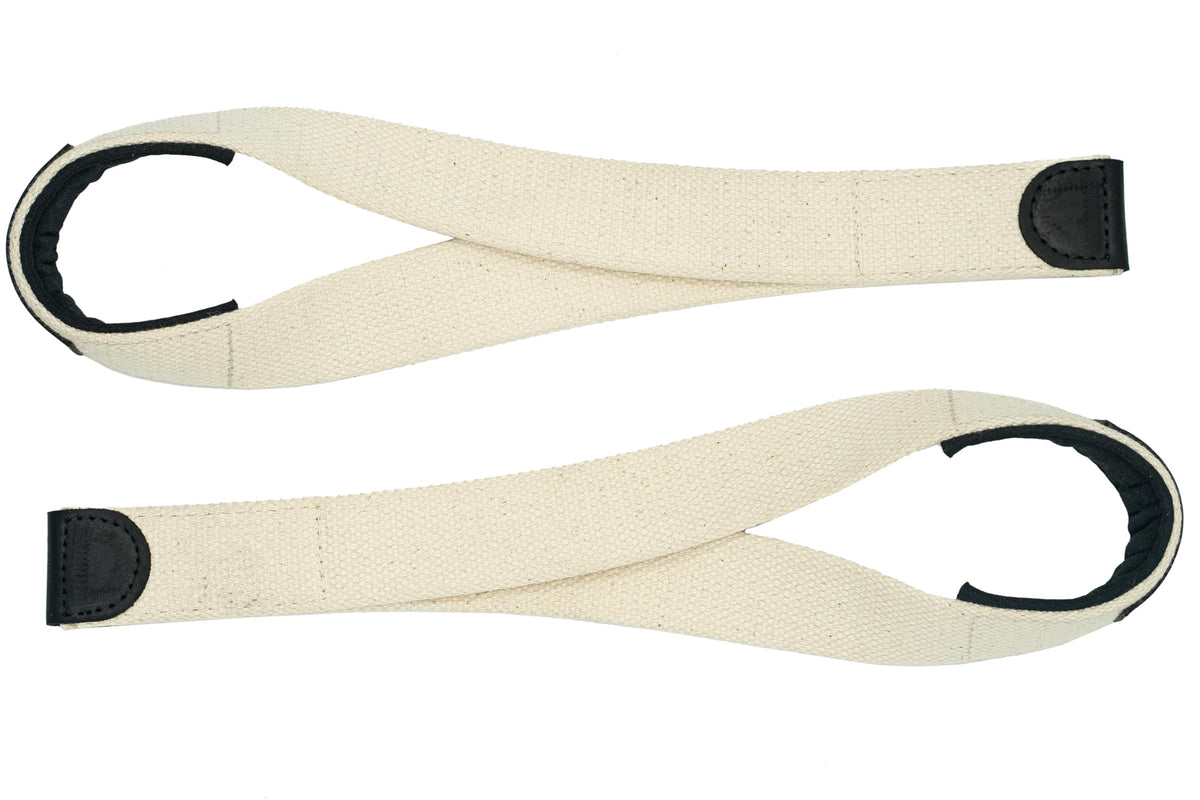 WARM BODY COLD MIND V2 Lifting Wrist Straps for Olympic Weightlifting, Powerlifting, Bodybuilding, Functional Strength Training - Heavy-Duty Cotton