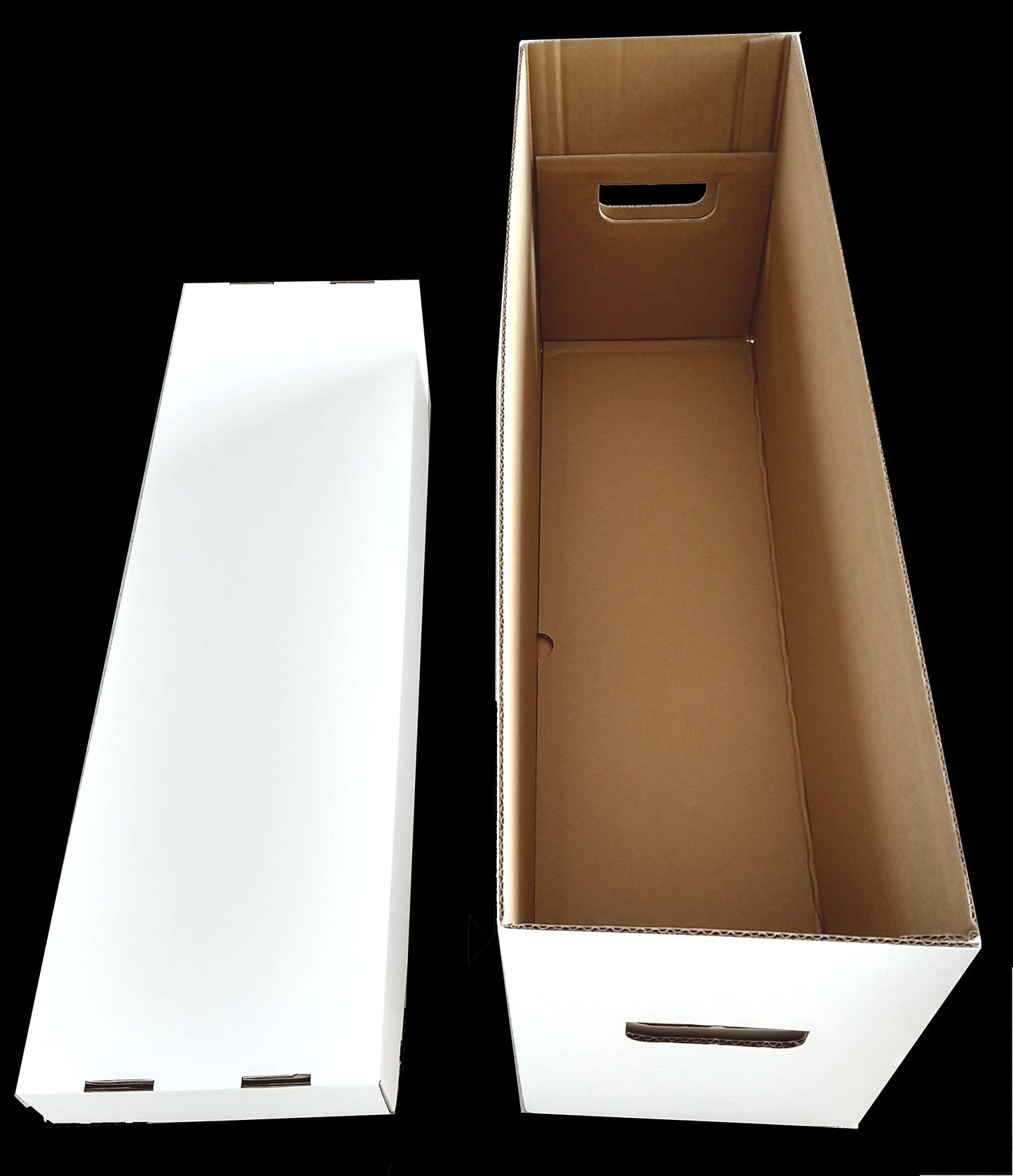 docsmagic.de 5x Long Comic Storage Box - 19.4 x 27.6 x 69.8