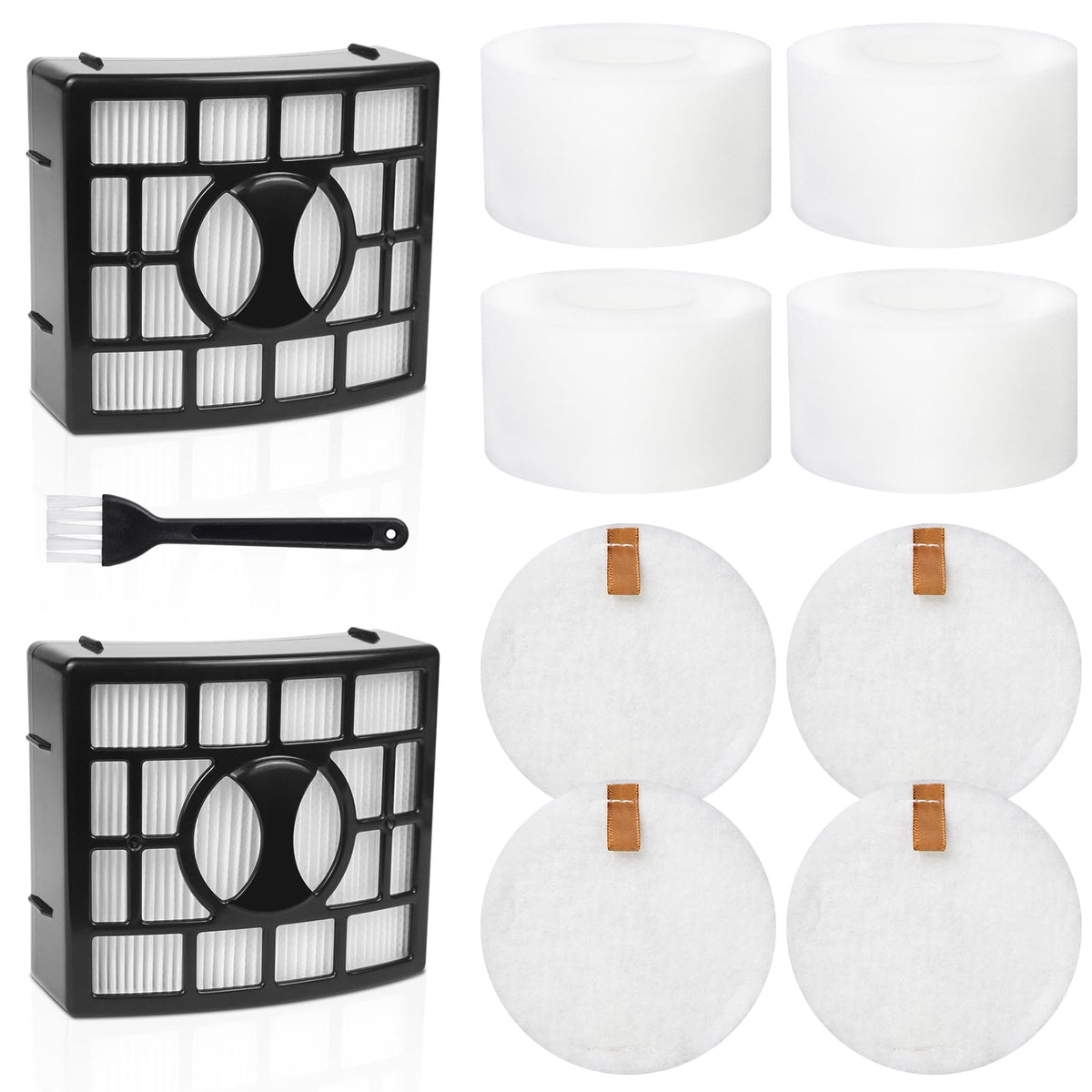 Spofan Filter Replacement for Shark NV801UKT NZ801UKTBK NZ801UKT NV620 NV680 NV681 NV682 NV683 NV801UK NV800 NV801 NV803 UV810 AZ910 AX910 Lift Away