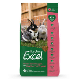 Burgess Excel Mature Rabbit 1.5kg - Case of 4