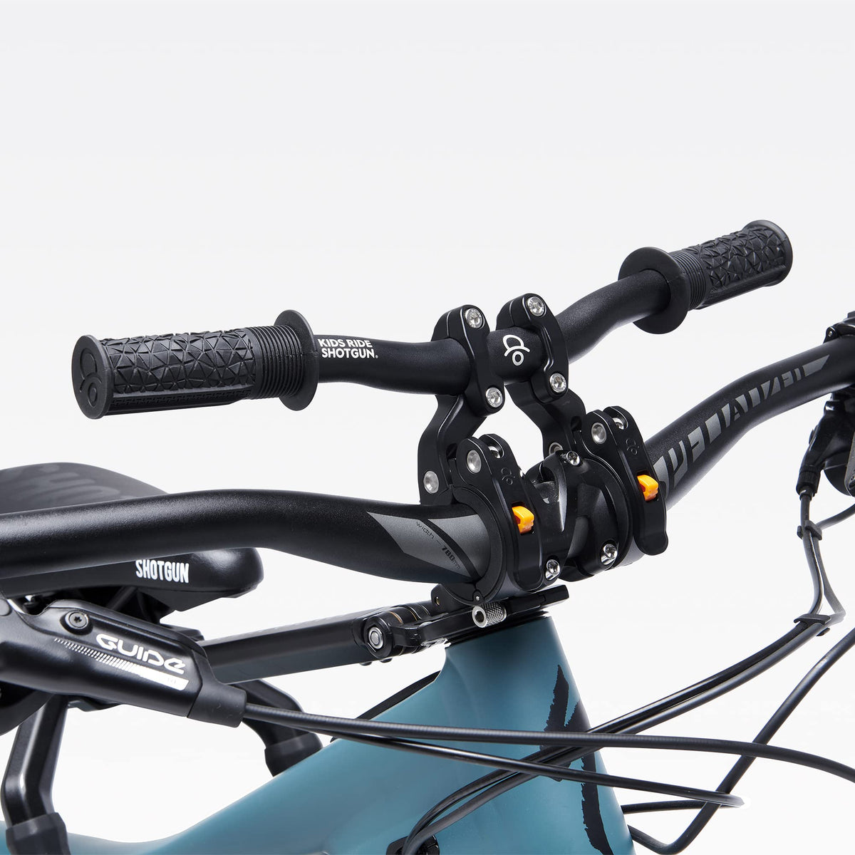 Kids Ride Shotgun Kids MTB Handlebar Attachment | Accessory for the Shotgun Mountain Bike Child Seat | Easy Fitting and Removal (Pro Handlebar