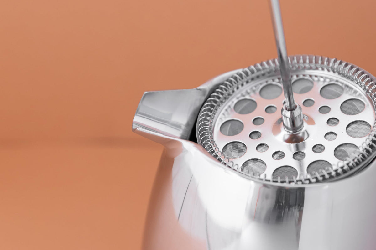 La Cafeti?re Stainless Steel Double Walled Insulated Cafeti?re 8 Cup, Stainless Steel, Silver