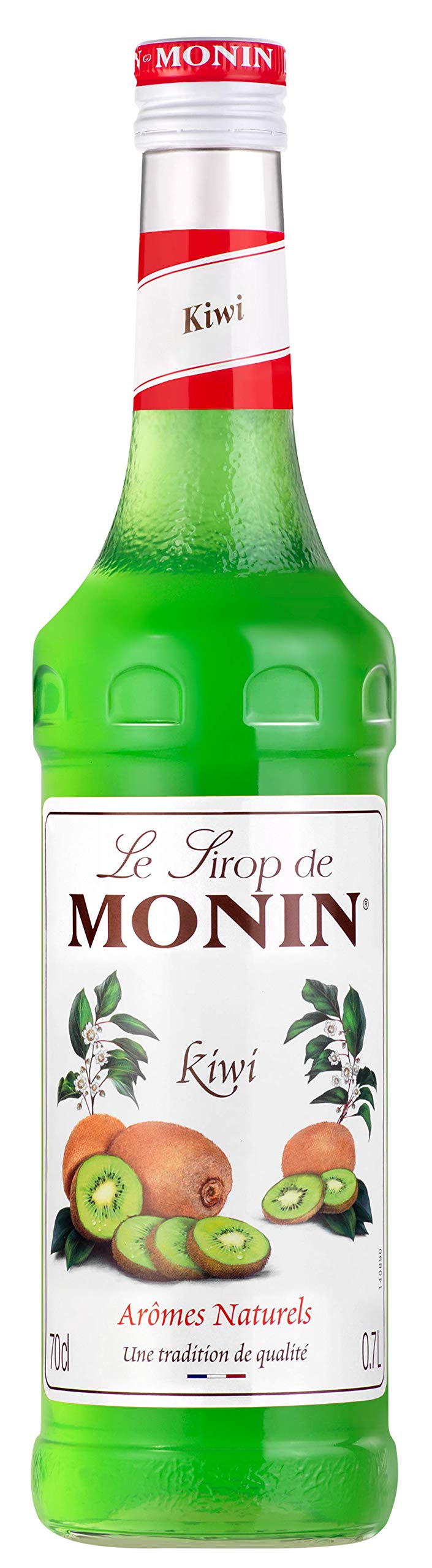 MONIN Premium Kiwi Syrup 700ml for Cocktails and Mocktails. Vegan-Friendly, Allergen-Free, 100% Natural Flavours and Colourings