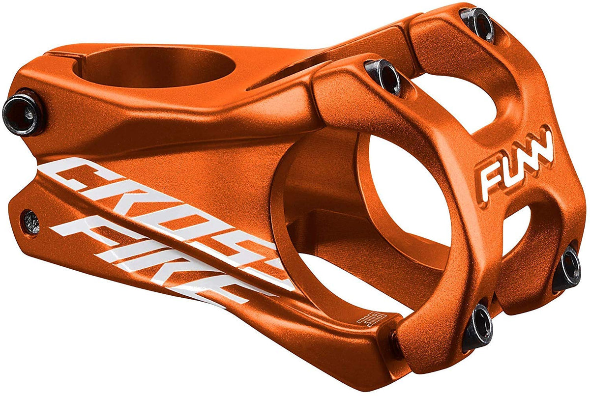 Funn Crossfire Mountain Bike Stem with 31.8mm Bar Clamp - Durable and Lightweight Alloy Bike Stem for Mountain Bike and BMX Bike, Length 50mm stem