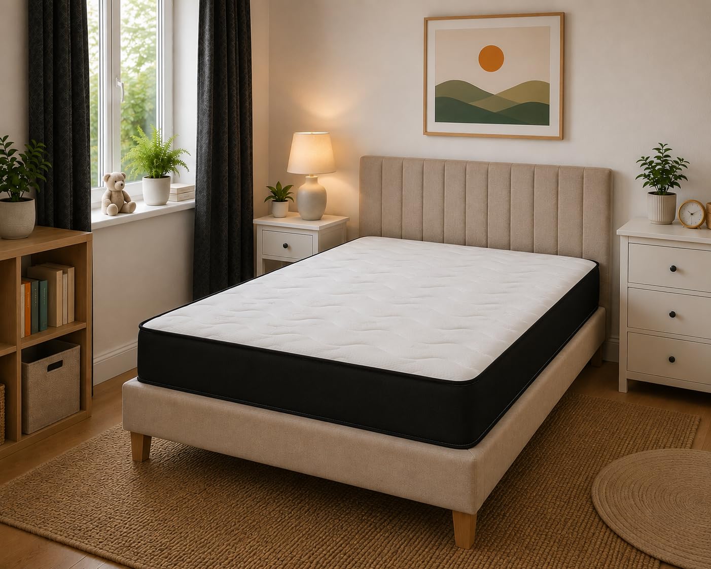 eXtreme comfort ltd Cooltouch Colours Black King Size Mattress