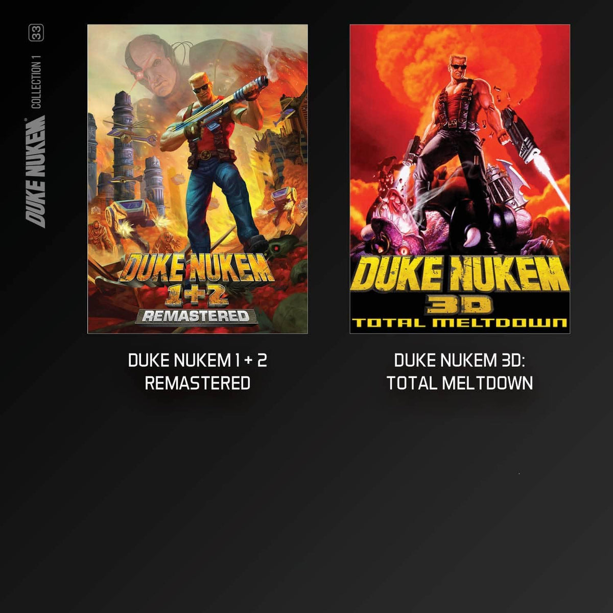 BLAZE Evercade Red Cart 33 – Duke Nukem Col. 1