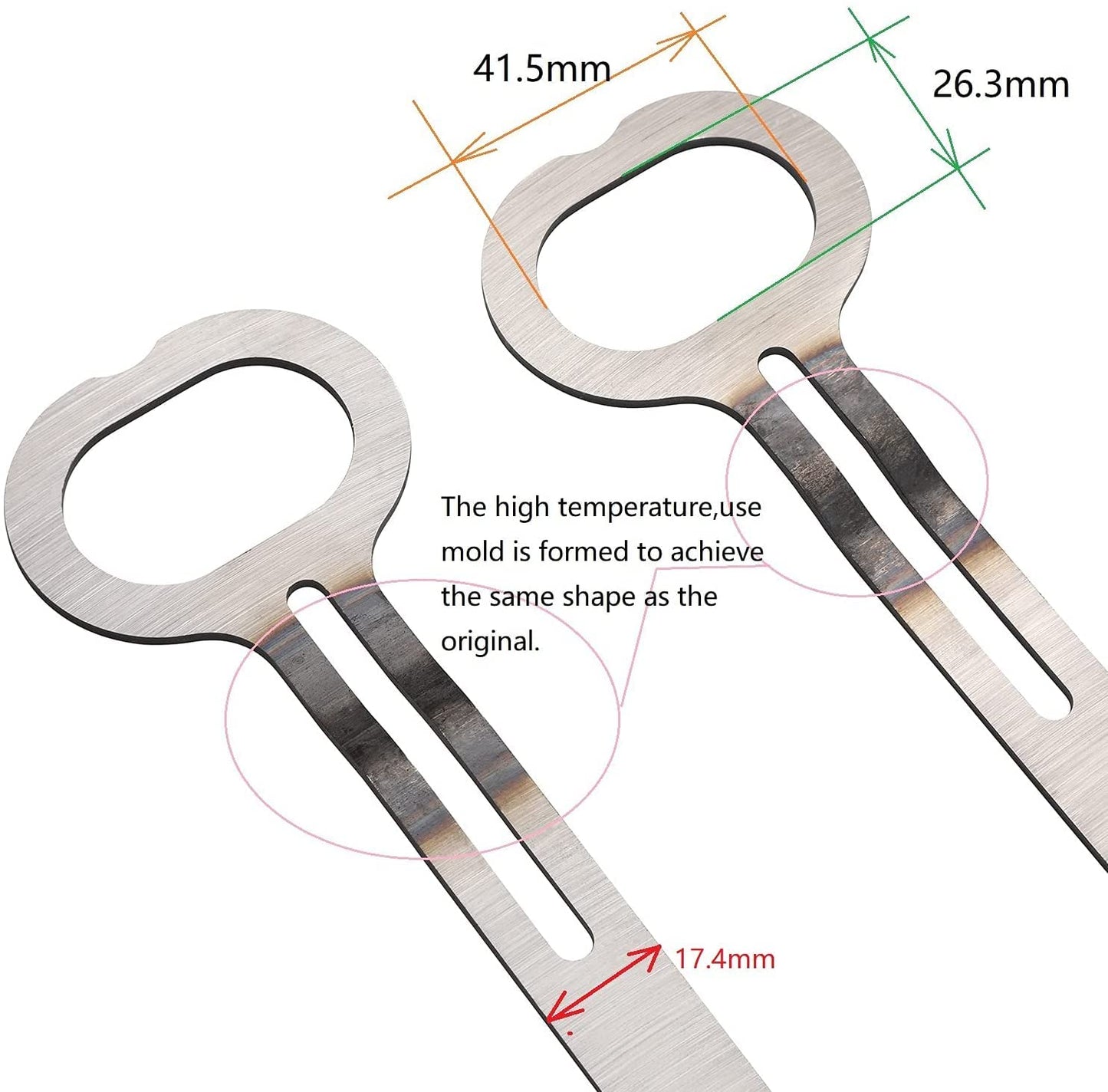 deawater Including 1 Pair of 2 Blades Replacement 24" Hedge Trimmer Blade Set for sthil HS45 HS 45 4228-710-6051A 42287106051
