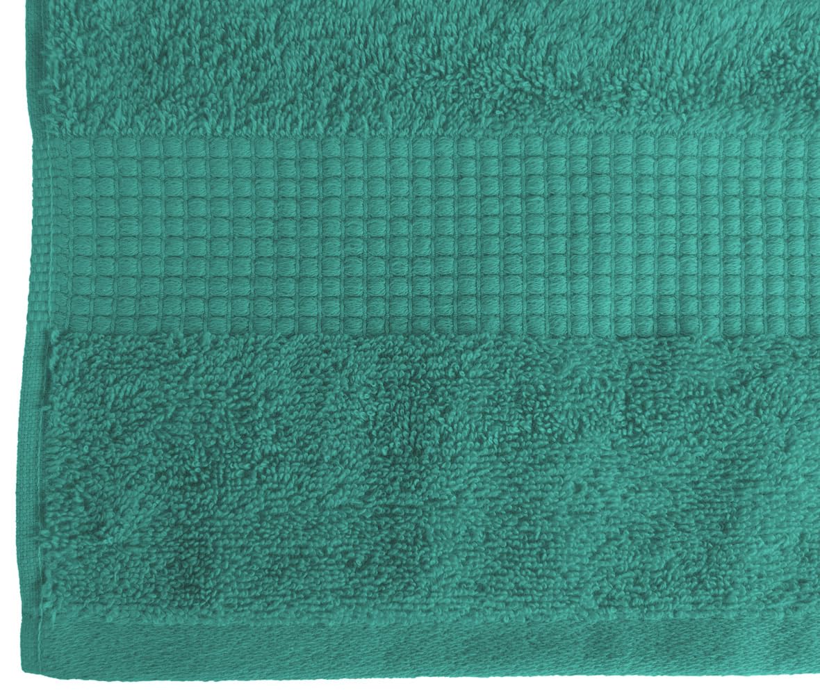 Le linge de Jules Hand Towel 50 x 90 cm 100% Cotton 450 g/m² Lagoon Green