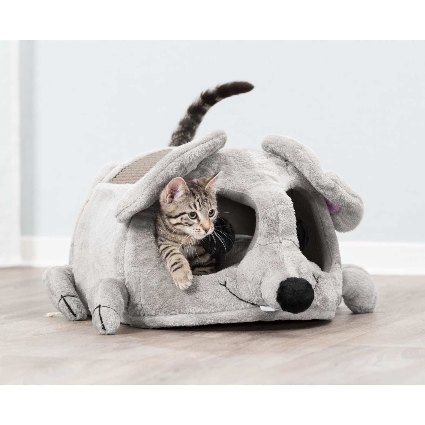TRIXIE Lukas Cuddly Cave, 65 x 33 x 35 cm, Grey