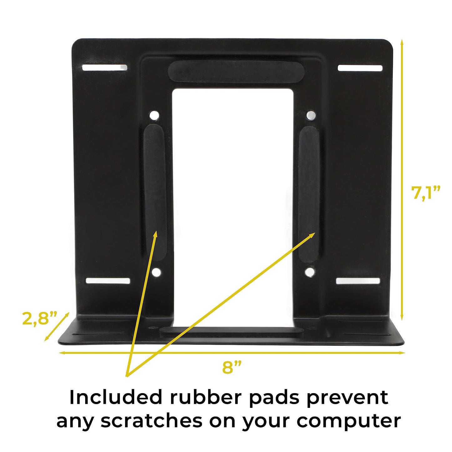 HumanCentric SFF Under Desk PC Mount & Wall Mount Bracket
