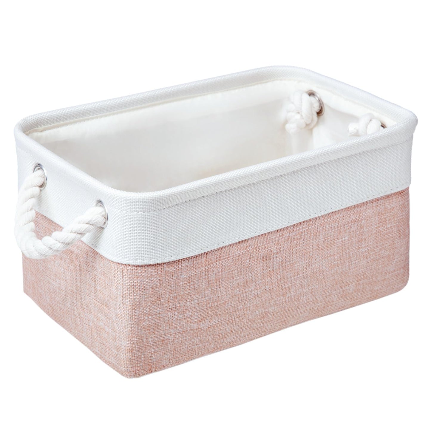PWVMWM Small Storage Box With Handles, Small Storage Baskets As Gift Basket for Toys Towels Makeup