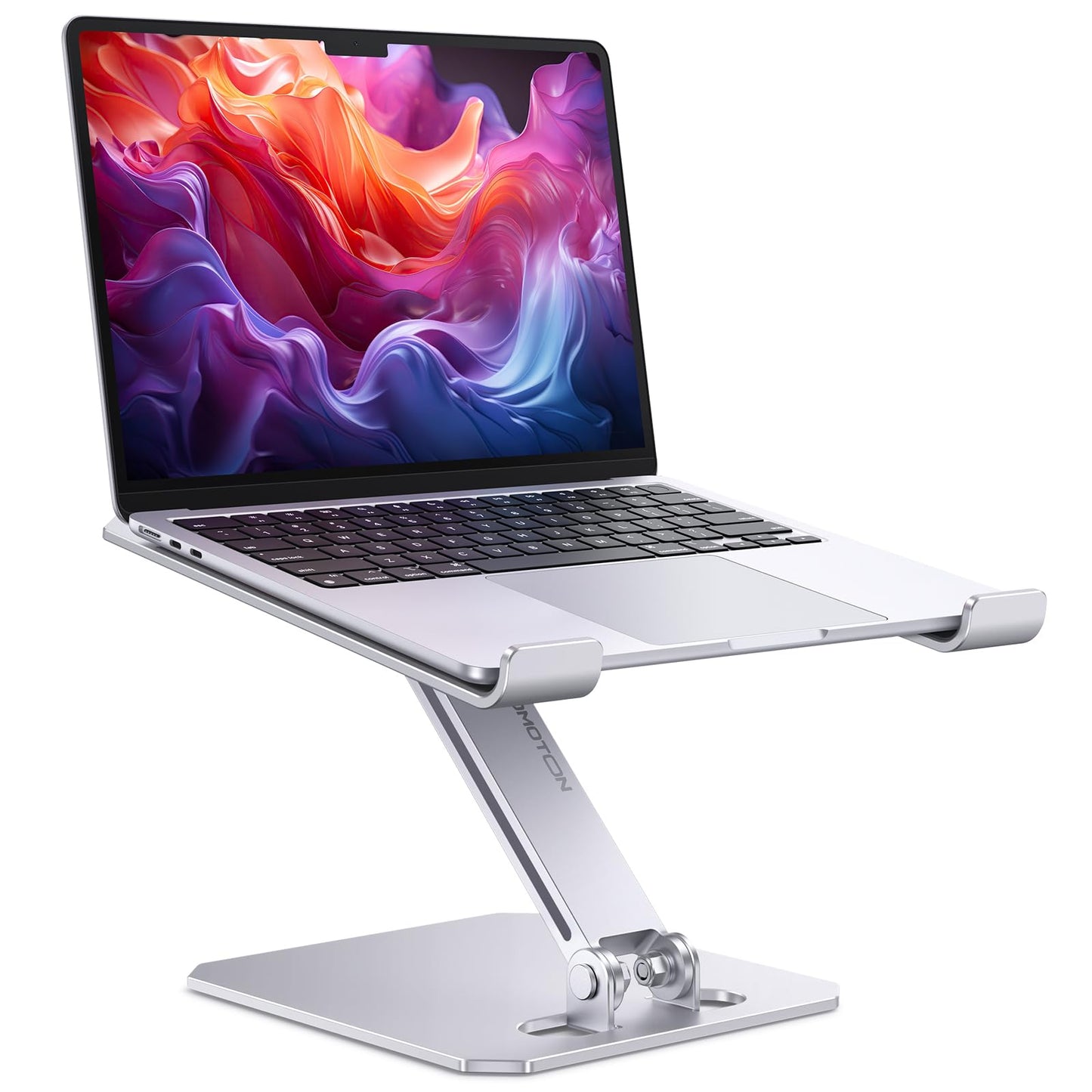 OMOTON Aluminum Laptop Stand for Desk, Laptop Riser with Adjustable Height