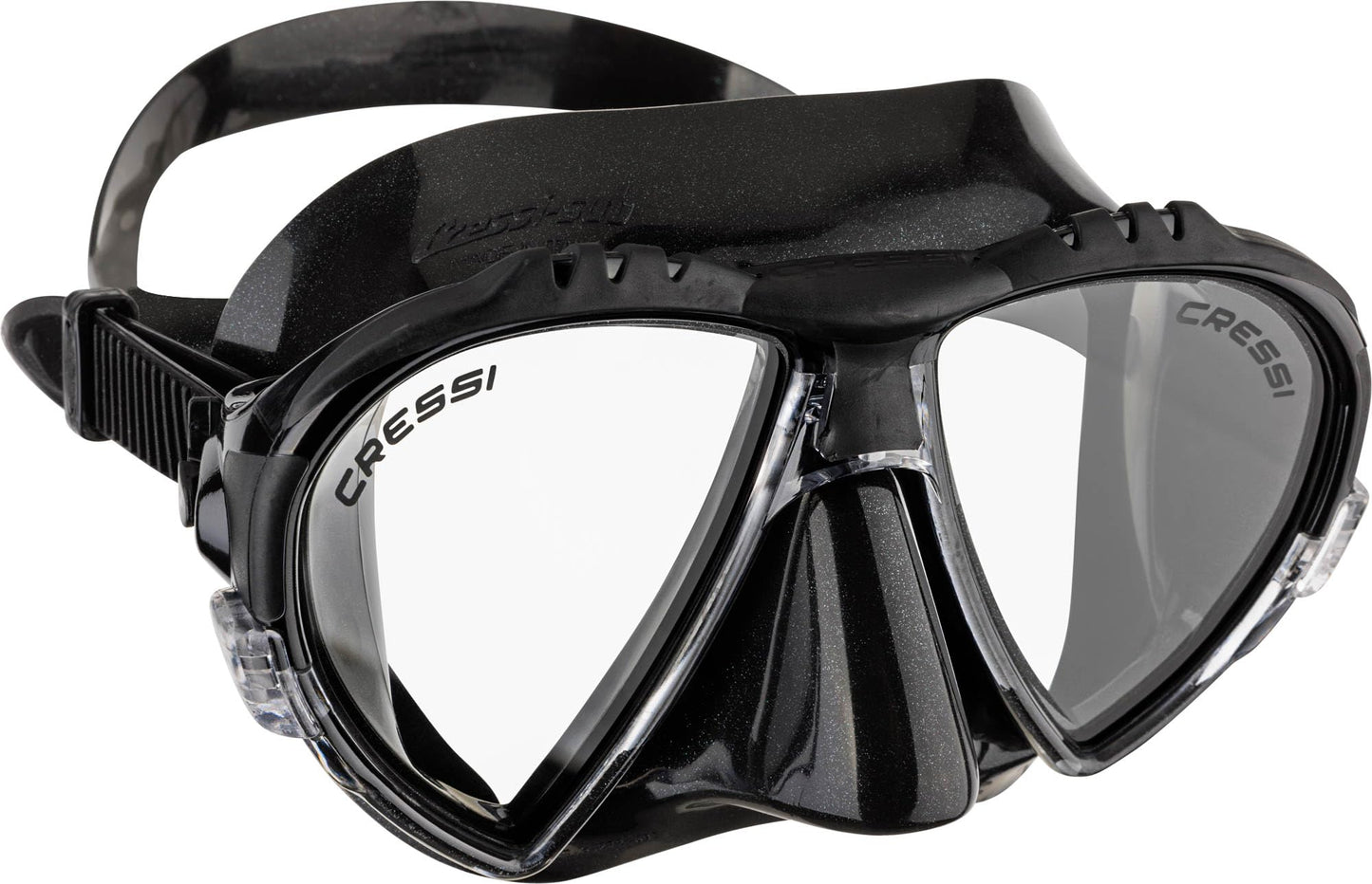 Cressi Matrix and Gamma Combo Diving Snorkelling Set - Black