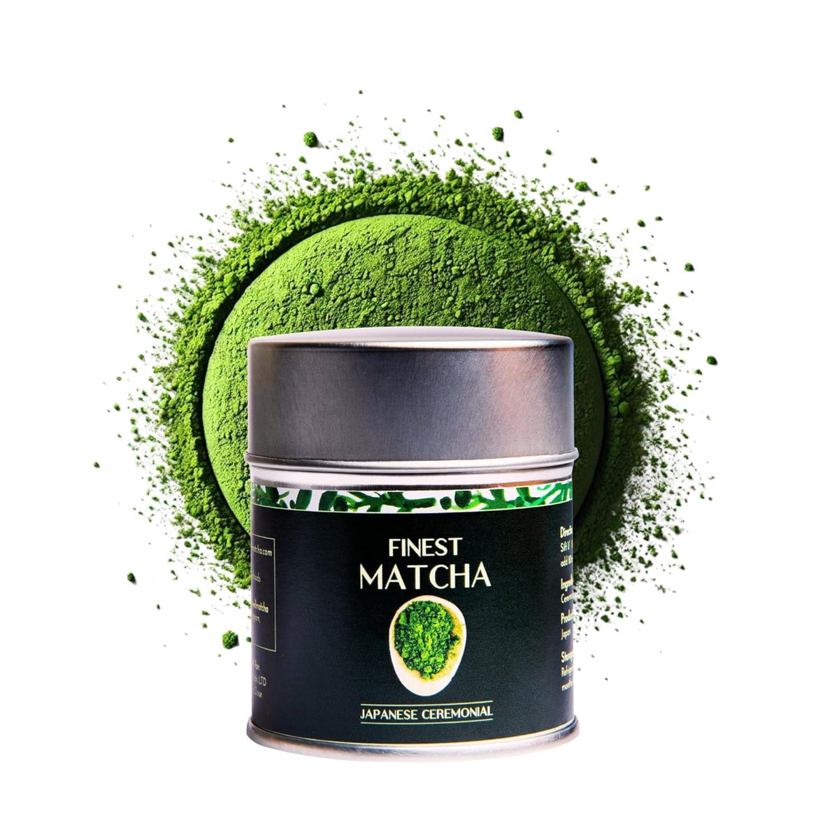 Heapwell Matcha Ceremonial Grade, Kyoto Uji - 30g | Finest AAA Japanese Ceremonial Matcha | First Harvest Highest Grade Green Tea Powder | Perfect for