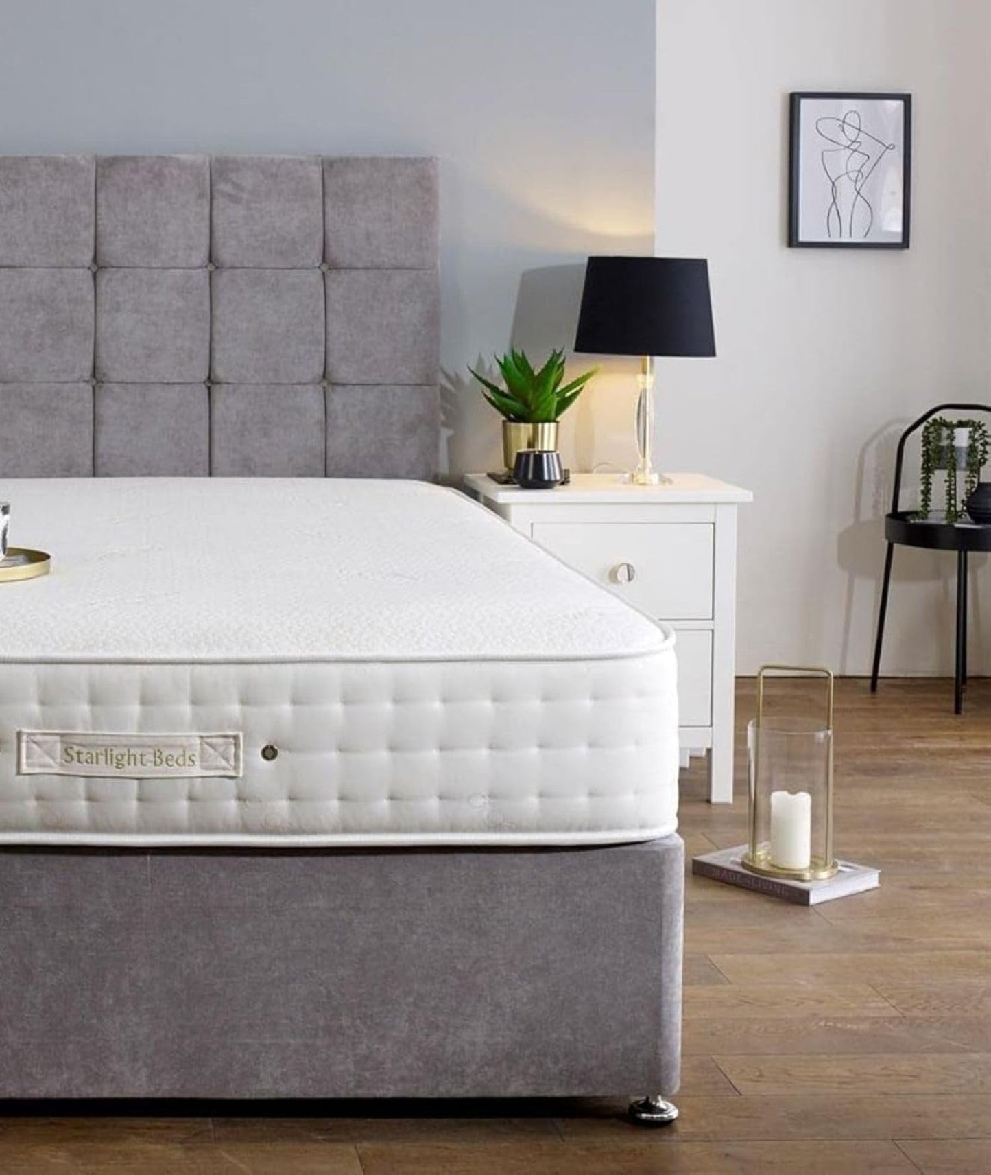 Starlight Beds Signature Double Memory Foam Pocket Sprung Mattress