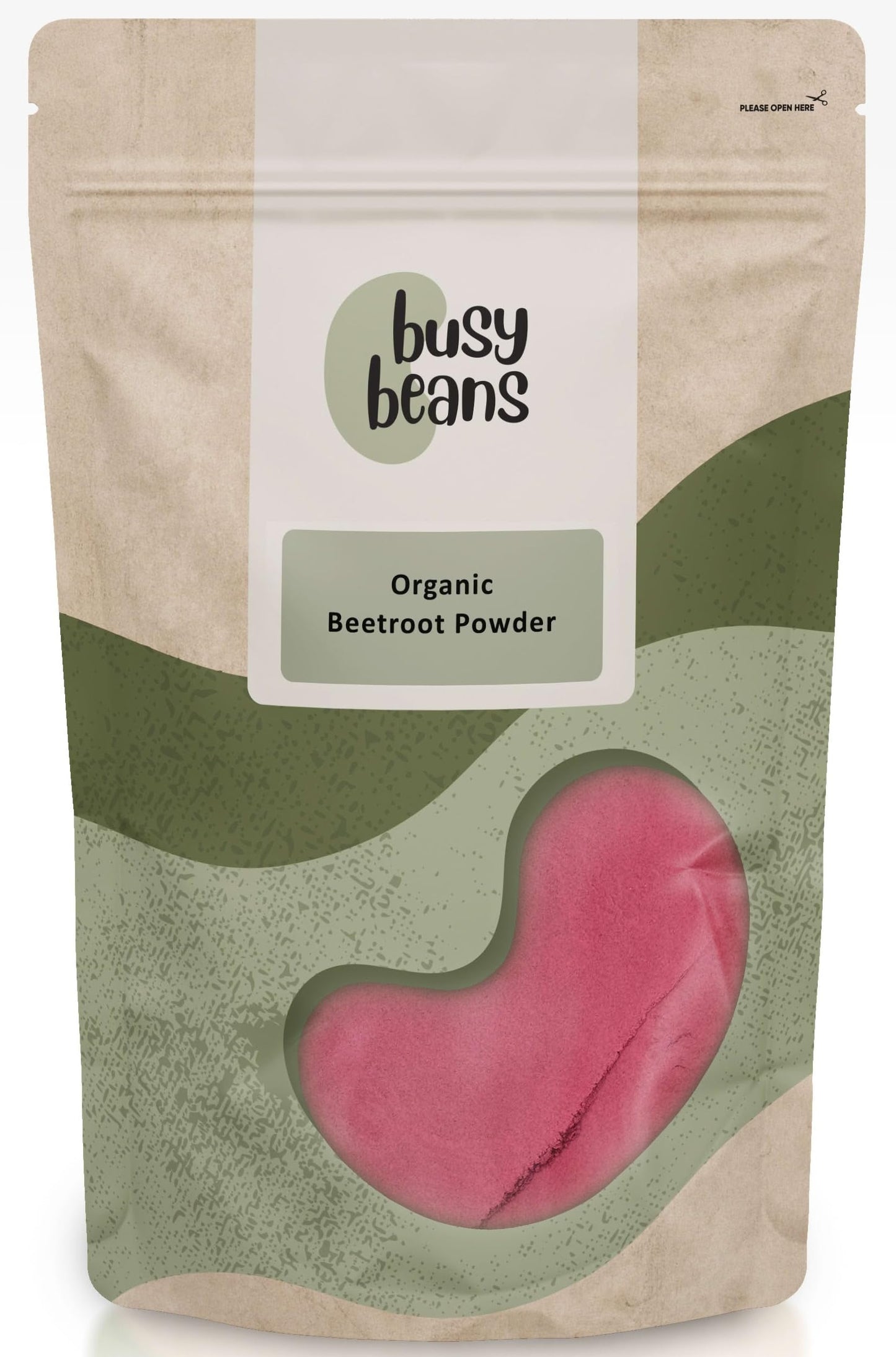 Organic Beetroot Powder - Certified Organic - by Busy Beans Organic (500g)