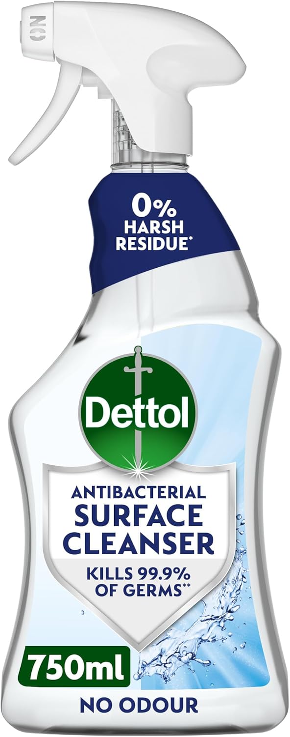 Dettol Antibacterial Multi Surface Cleaning Spray 750ml, Expiry date 03/28, New