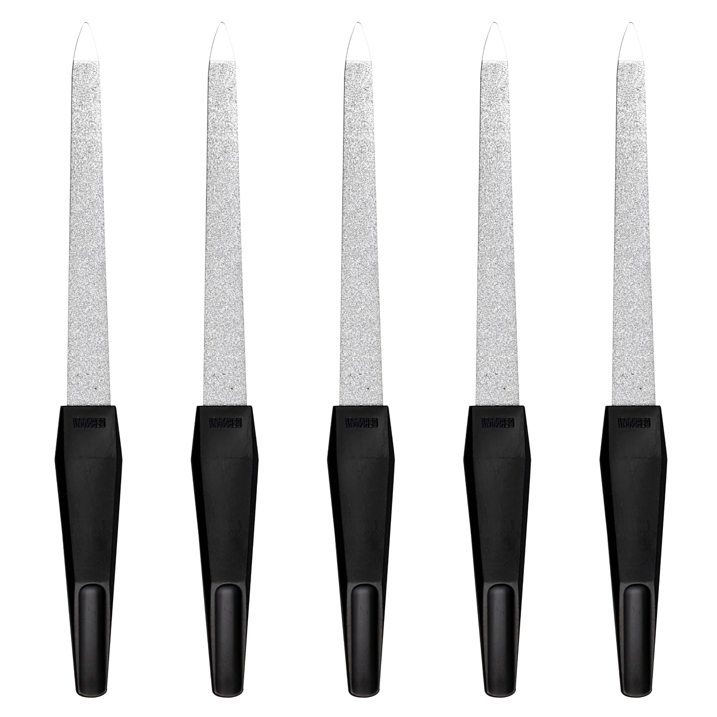 Sonnenschein by Hans Kniebes Nail File 15 cm from Germany for Manicure and Pedicure Sapphire File with Coarse and Fine Coating Side Set of 5 15 cm