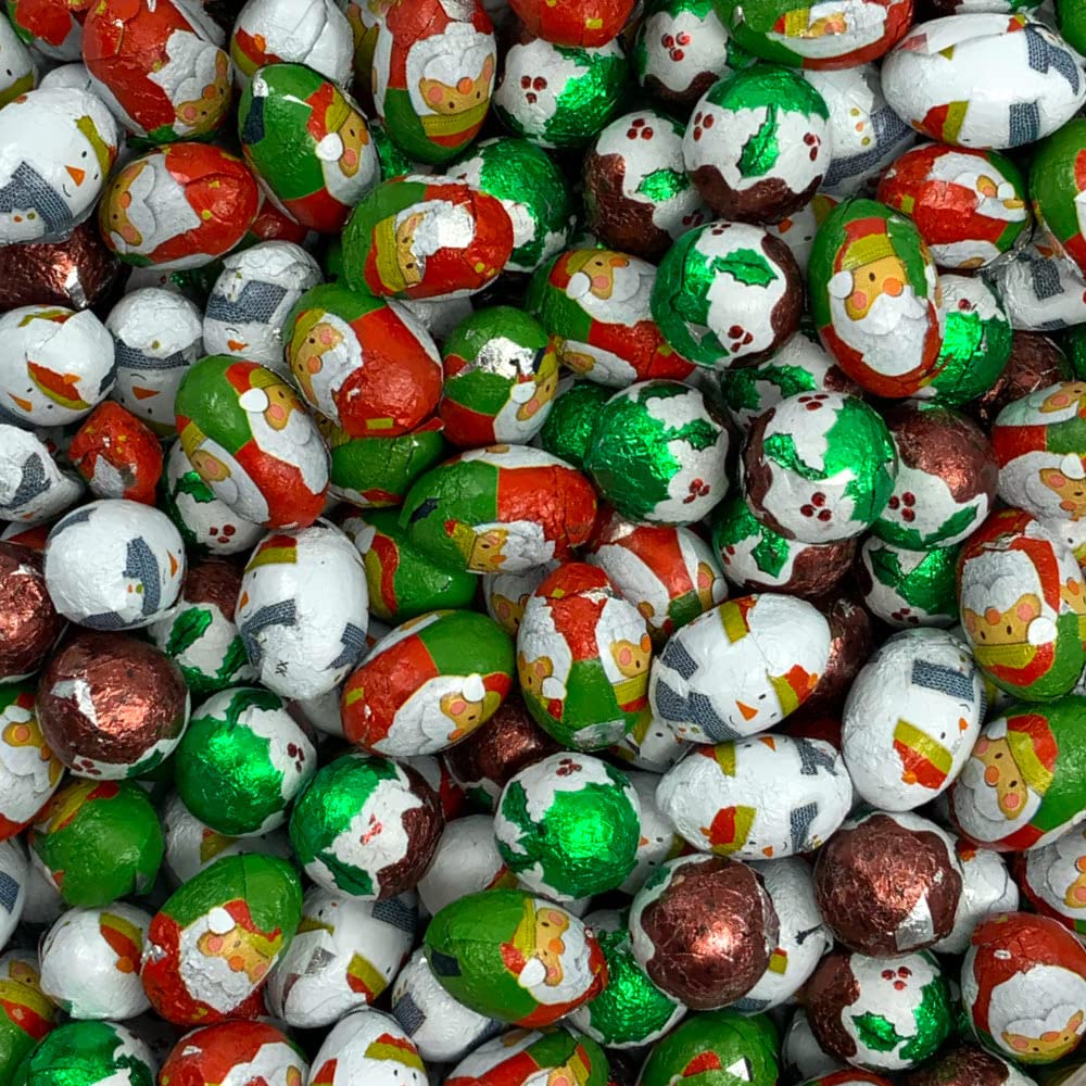 Christmas Festive Chocolate Foils 1kg Bag???