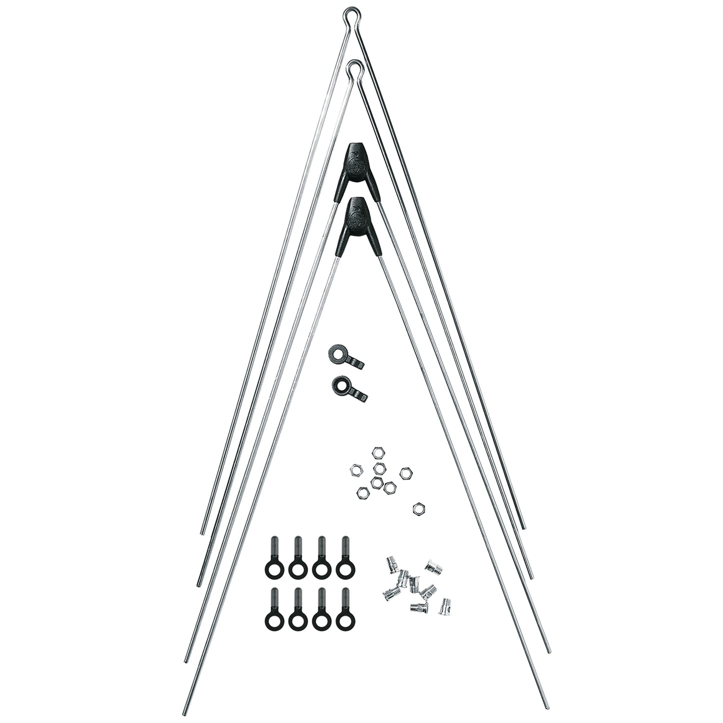 SKS Bluemels Matt Mudguard Set: Matt Black, 53mm/28 Inch