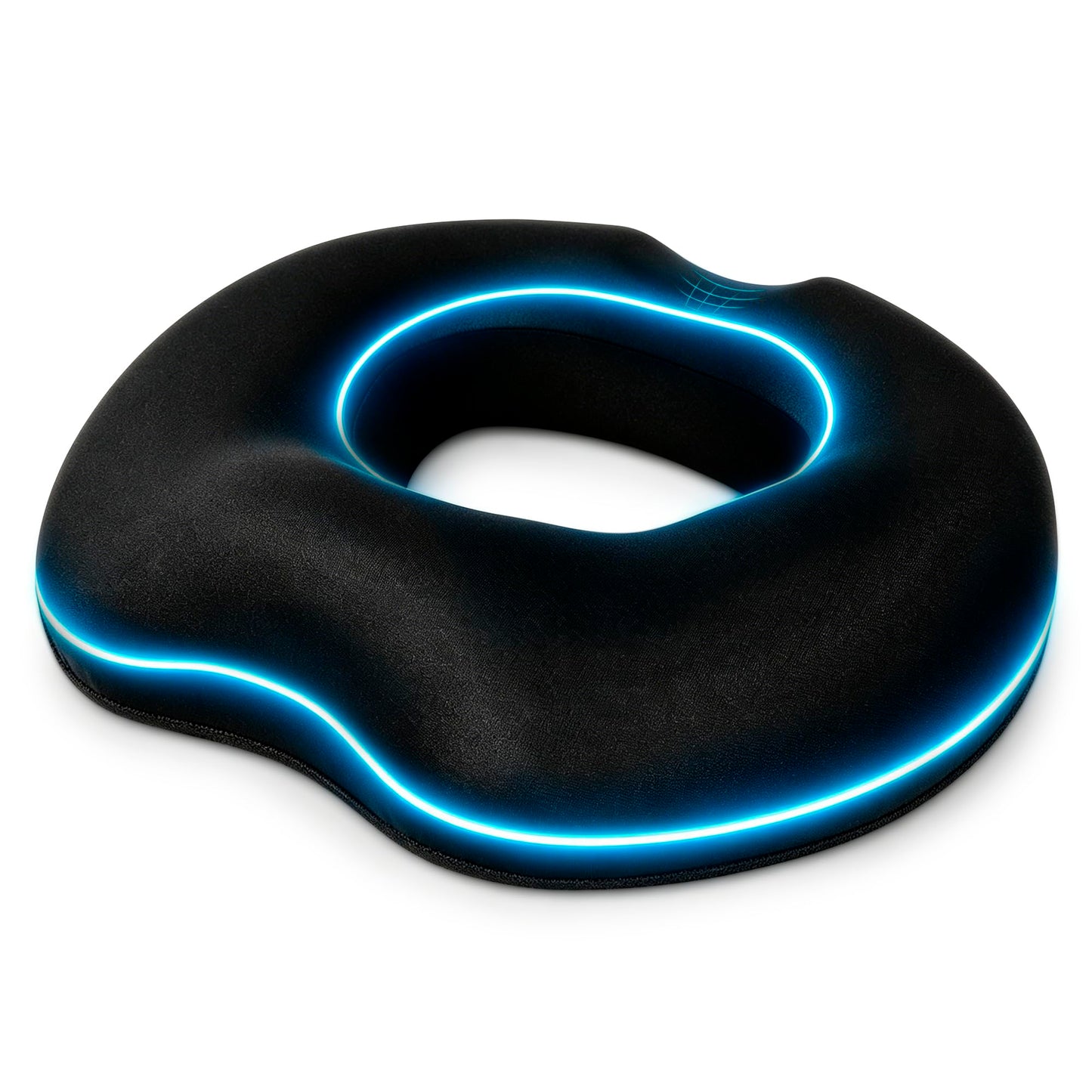 Cazoro Donut Cushion & Donut Pillow for Tailbone Pain Relief - Memory Foam Coccyx Seat Cushion for Hemorrhoids, Sciatica, Postpartum & Pregnancy