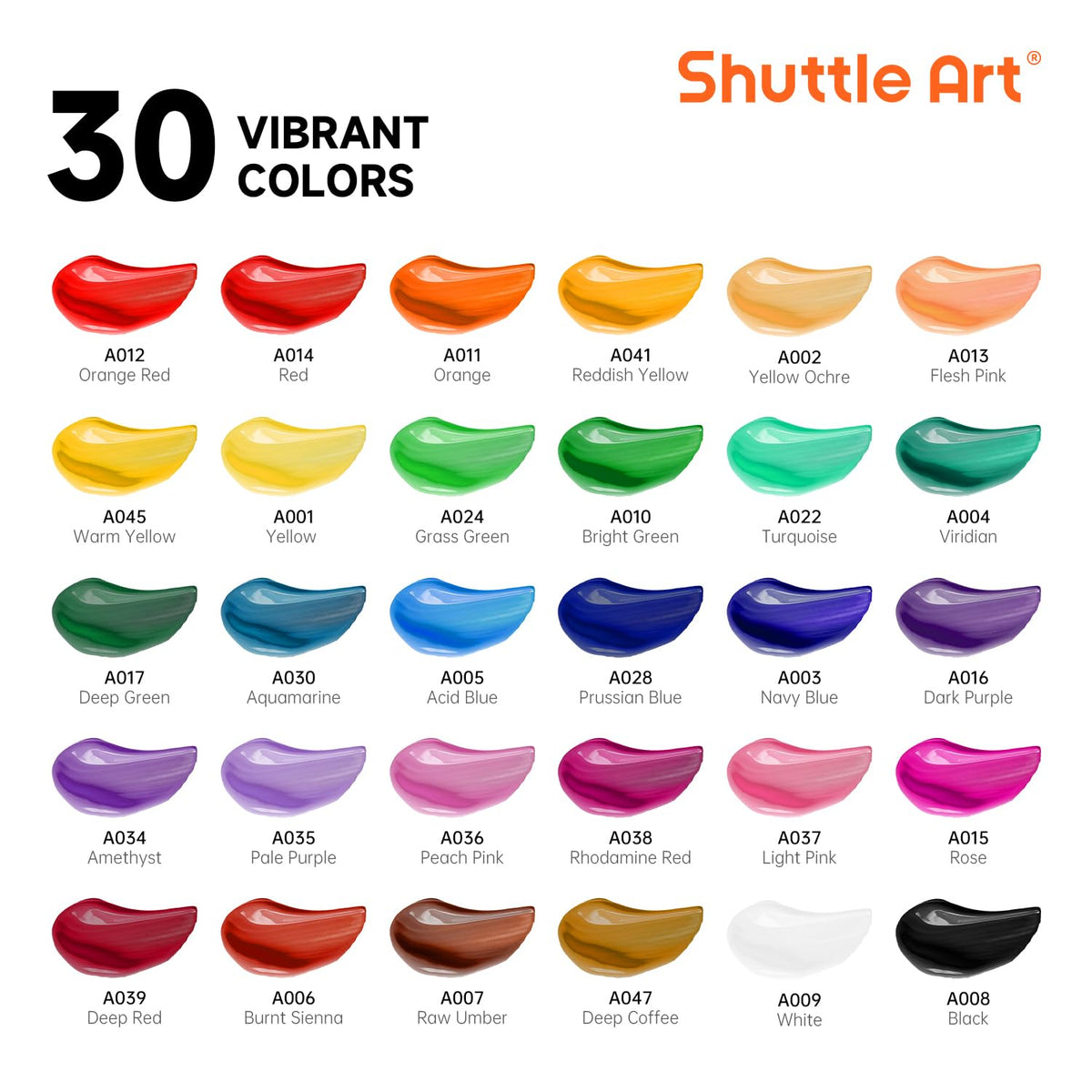 Shuttle Art 59 Pack Acrylic Painting Set, Professional Deluxe Art Set with Table Top Easel, 30 Colours Acrylic Paints Set, Canvas, Brushes, Complete