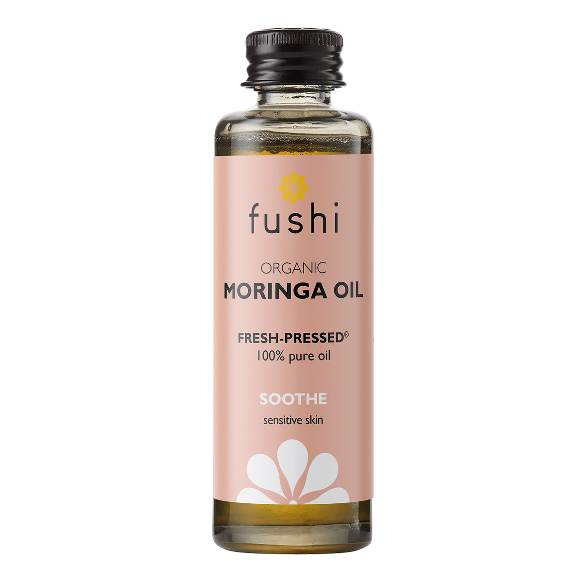 Fushi Moringa Seed Oil, Virgin & Fresh-Pressed, Best for Dry Skin, Redness, Fine Lines, Moisturising, Antibacterial, Antioxidant, Nourishing &