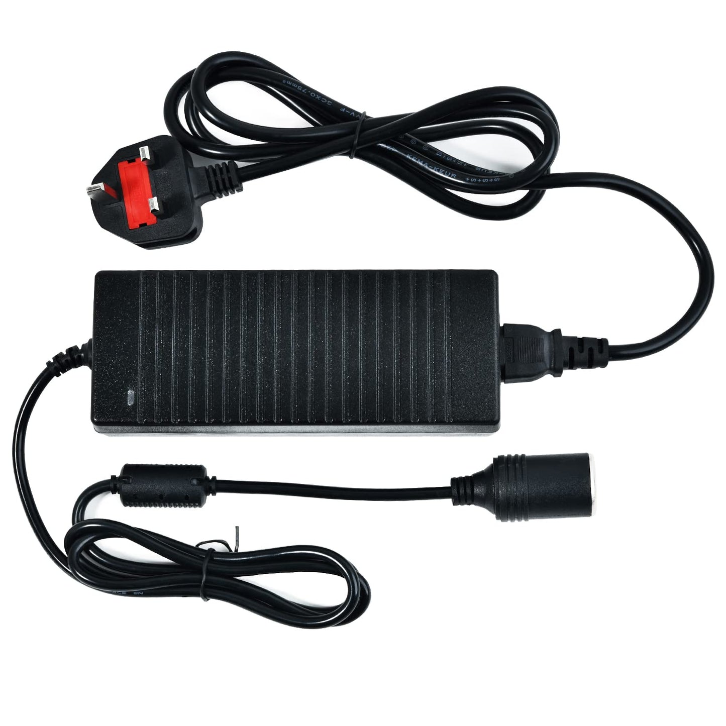 AC to DC 120W Power Transformer ? 240V to 12V 10A with UK Plug for Portable Fridges Tyre Inflators Cool Boxes Caravans & 12V Power Tools