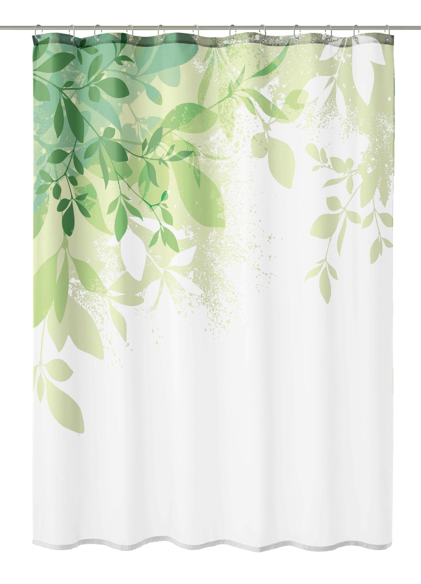 Kleine Wolke Shower Curtain, Polyester, Green, 120 x 200 cm