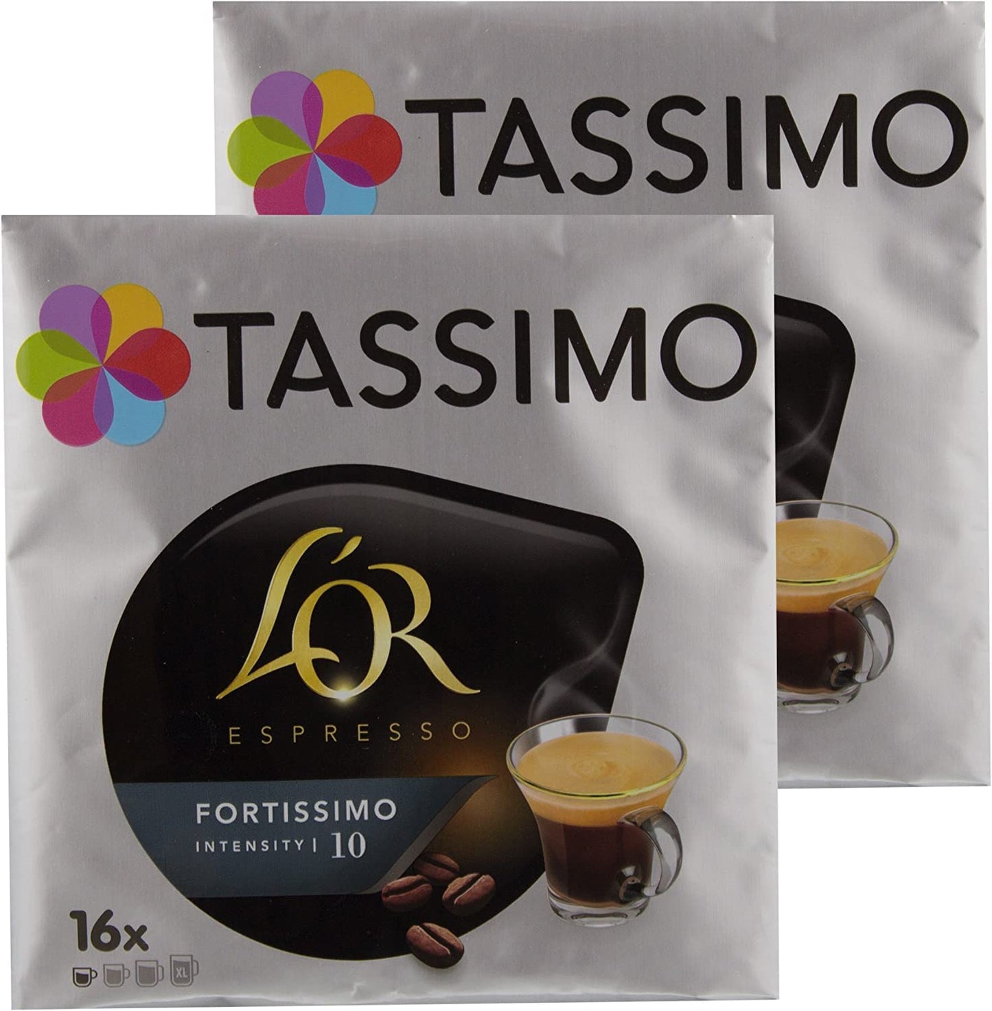 Tassimo Fortissimo L 'Or Espresso Coffee, Gema Recommended Roaster, High, Coffee, Coffee, 32 T Disc