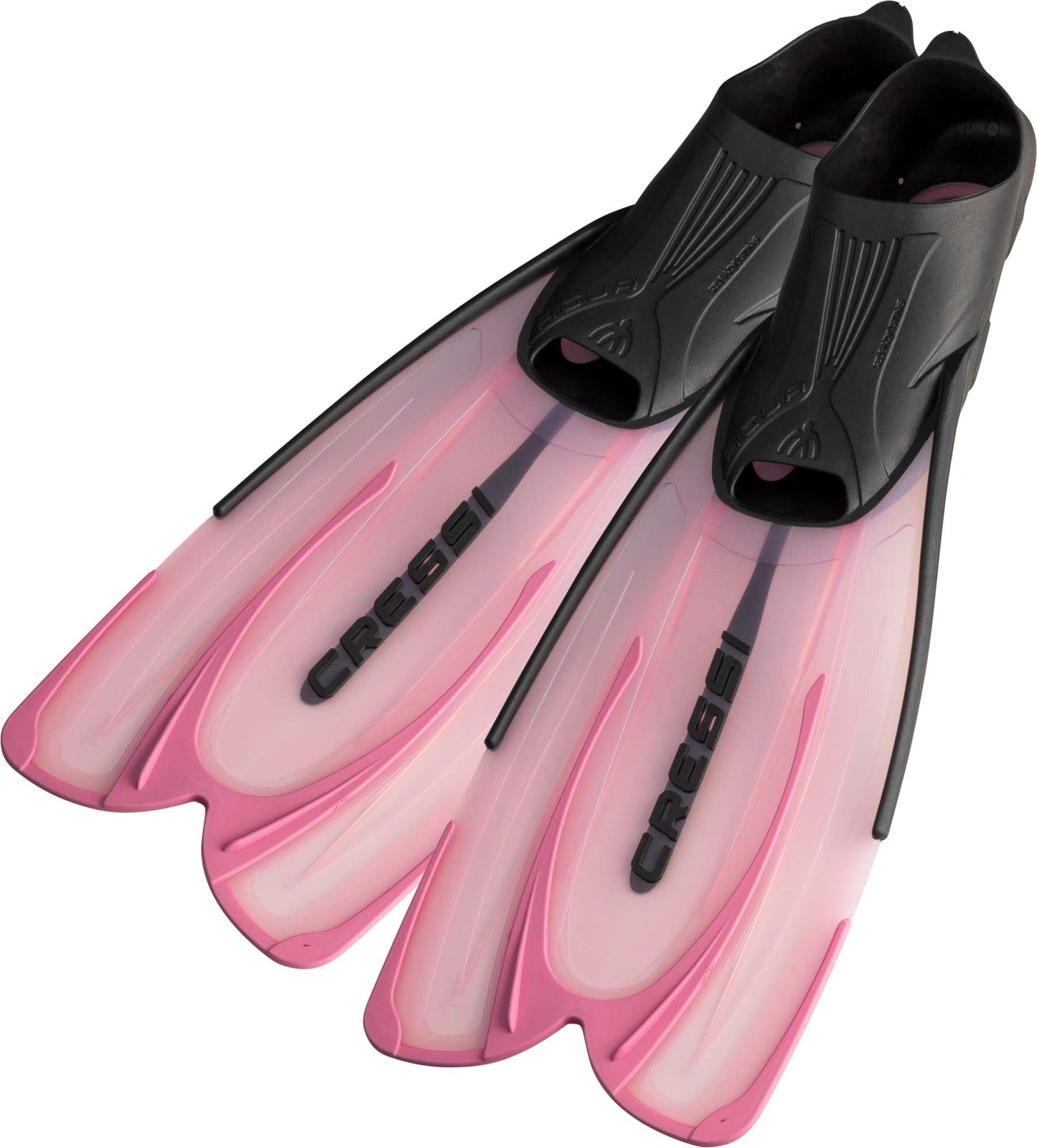 Cressi Unisex's Agua Fins for Diving and Snorkeling, Pink, 39/40 (5/6)