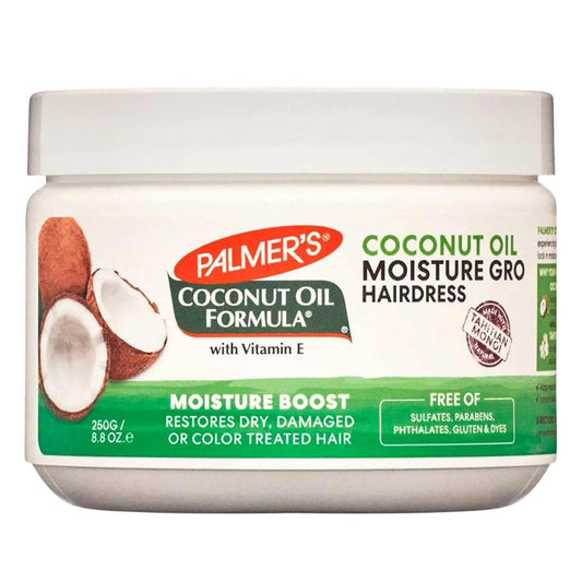 Palmer's Coconut Oil Formula Moisture Boost Gro Hairdress 8.8 oz Smooths Frizz