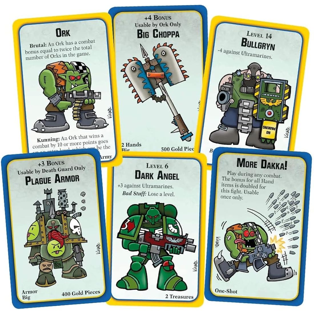 Steve Jackson Games - Munchkin: Warhammer 40000 - Board Game, for players aged 14+