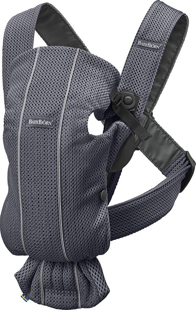 BabyBj?rn Baby Carrier Mini, 3D Mesh, Anthracite
