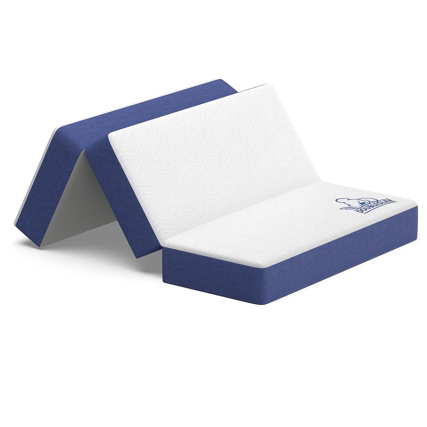 Doubleslee Folding Small Double Mattresses 4ft, 6 Inch Height 120x190x15cm